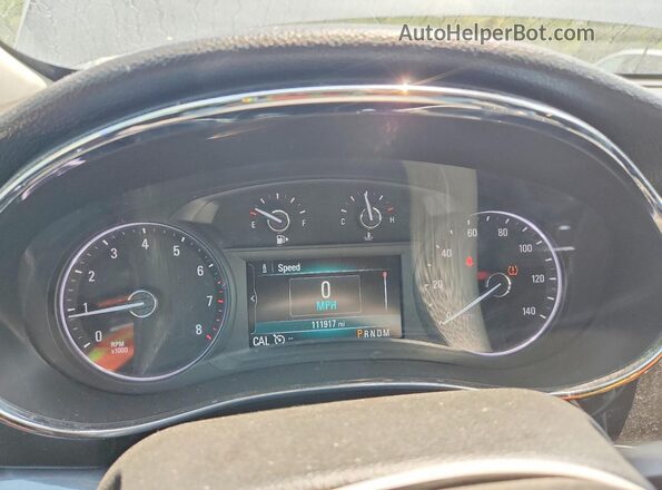 KL4CJASB9JB671858 2018 BUICK ENCORE Gray Instrument cluster view
