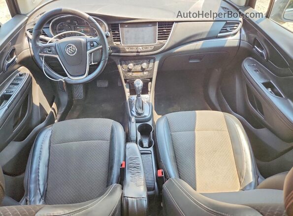 KL4CJASB9JB671858 2018 BUICK ENCORE Gray Dashboard view
