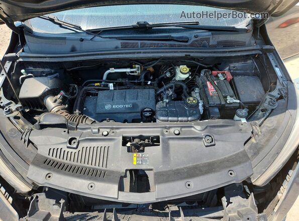 KL4CJASB9JB671858 2018 BUICK ENCORE Gray Rear interior view