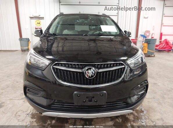 KL4CJASB9JB708195 2018 BUICK ENCORE Black ხელსაწყოთა პანელის ხედი