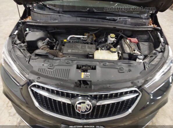 KL4CJASB9JB708195 2018 BUICK ENCORE Black უკანა ხედი