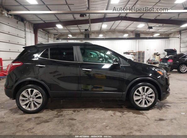 KL4CJASB9JB708195 2018 BUICK ENCORE Black უკანა სალონის ხედი