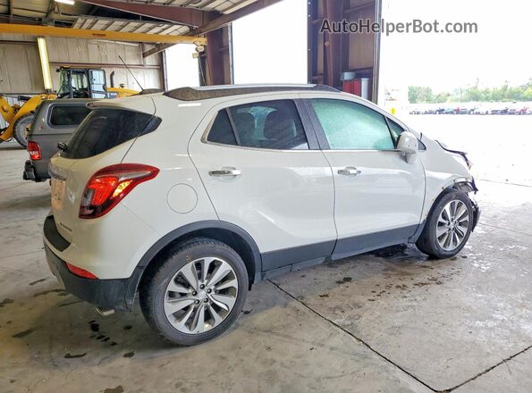 KL4CJASB9LB005263 2020 BUICK ENCORE Белый Задняя правая четверть