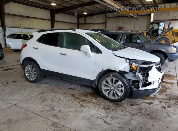 KL4CJASB9LB005263 2020 BUICK ENCORE Белый Передняя правая четверть