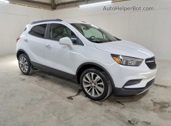 KL4CJASB9LB026677 2020 BUICK ENCORE White Front right