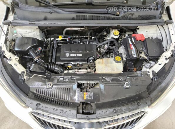 KL4CJASB9LB026677 2020 BUICK ENCORE White Engine compartment view