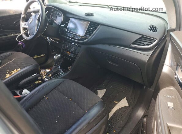 KL4CJASBXHB222473 2017 BUICK ENCORE Silver წინა პანელის ხედი