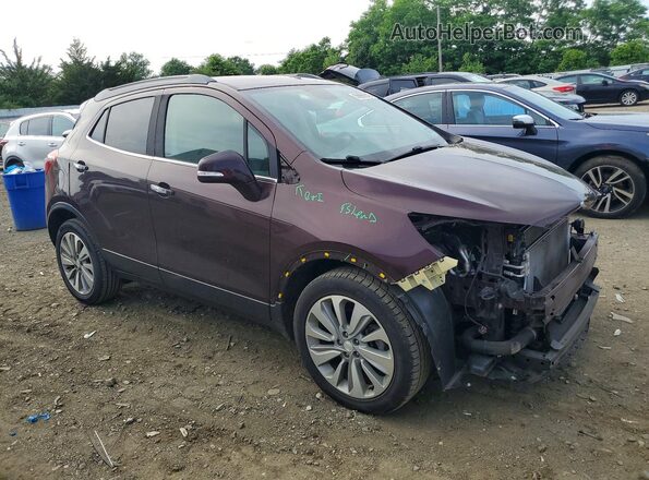 KL4CJASBXJB562860 2018 BUICK ENCORE Purple Przód prawy