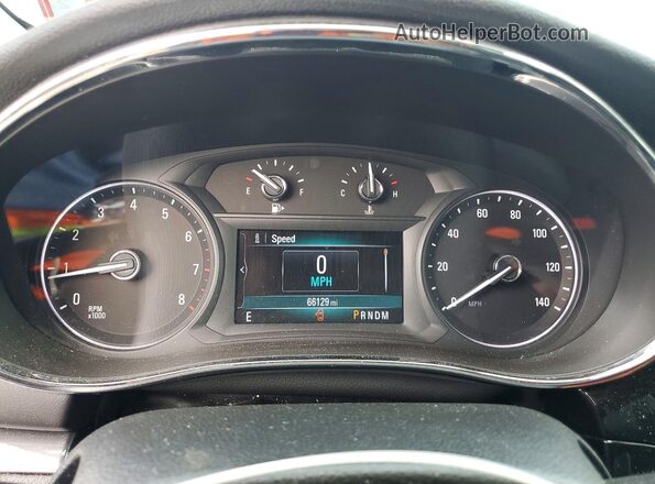 KL4CJASBXJB562860 2018 BUICK ENCORE Purple Widok zestawu wskaźników