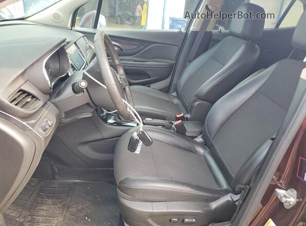 KL4CJASBXJB562860 2018 BUICK ENCORE Purple Widok wnętrza z przodu