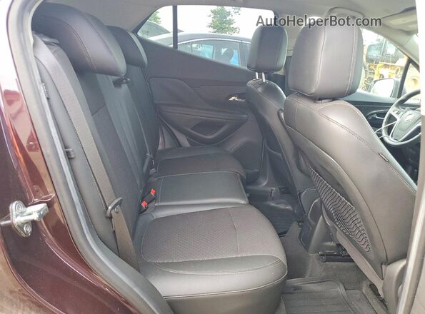 KL4CJASBXJB562860 2018 BUICK ENCORE Purple Widok wnętrza z tyłu