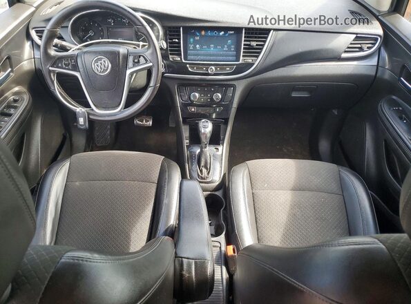 KL4CJASBXJB613306 2018 BUICK ENCORE White წინა პანელის ხედი