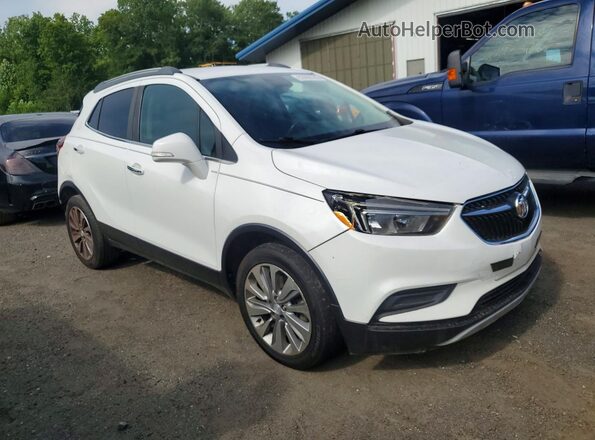 KL4CJASBXJB613306 2018 BUICK ENCORE White წინა მარჯვენა