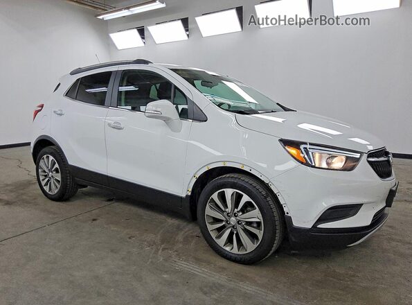 KL4CJASBXJB616108 2018 BUICK ENCORE White წინა მარჯვენა