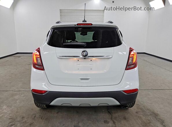 KL4CJASBXJB616108 2018 BUICK ENCORE White უკანა ხედი