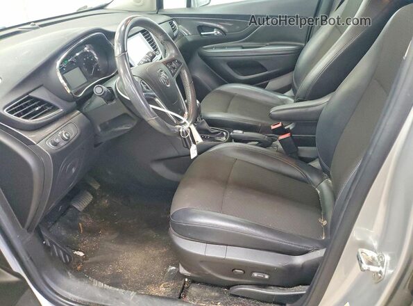 KL4CJASBXJB633071 2018 BUICK ENCORE Silver Սալոնի դիմացի տեսք