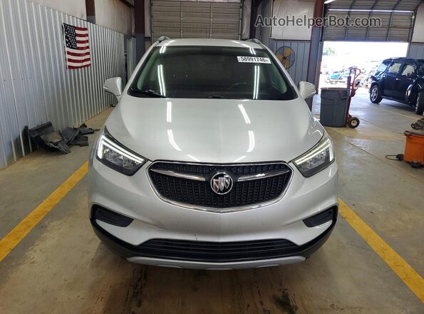 KL4CJASBXJB633071 2018 BUICK ENCORE Silver Դիմացի տեսք