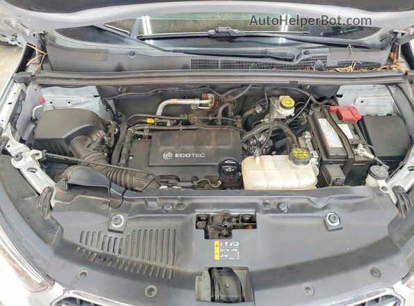 KL4CJASBXJB633071 2018 BUICK ENCORE Silver Սալոնի հետևի տեսք