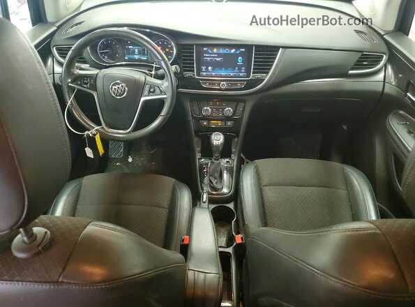 KL4CJASBXJB633071 2018 BUICK ENCORE Silver Առջևի վահանակի տեսք
