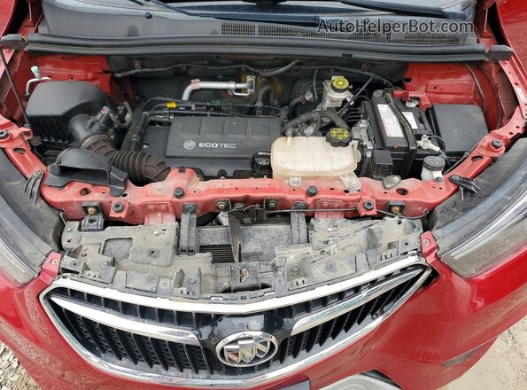 KL4CJASBXKB802510 2019 BUICK ENCORE Red Вид підкапотного простору