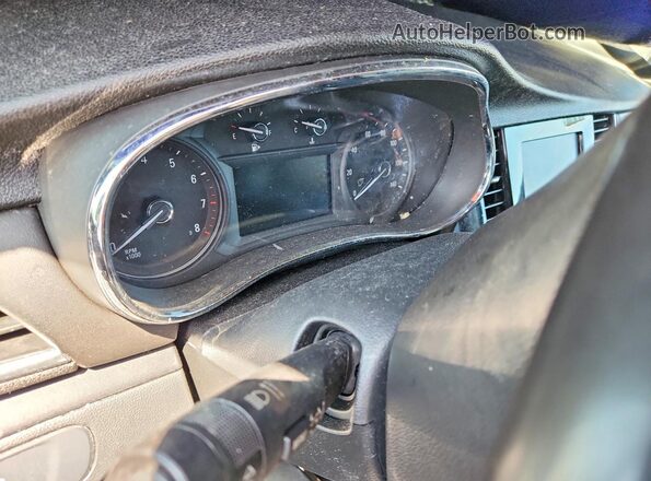 KL4CJASM3NB509215 2022 BUICK ENCORE White Instrument cluster view