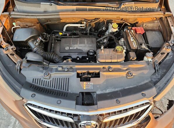 KL4CJBSB1HB029683 2017 BUICK ENCORE Коричневый Вид подкапотного пространства