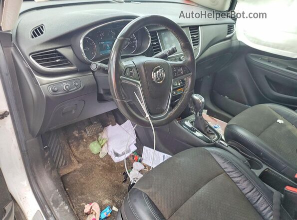 KL4CJBSB3HB023142 2017 BUICK ENCORE White Dashboard view