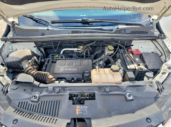 KL4CJBSBXHB220258 2017 BUICK ENCORE White Engine compartment view
