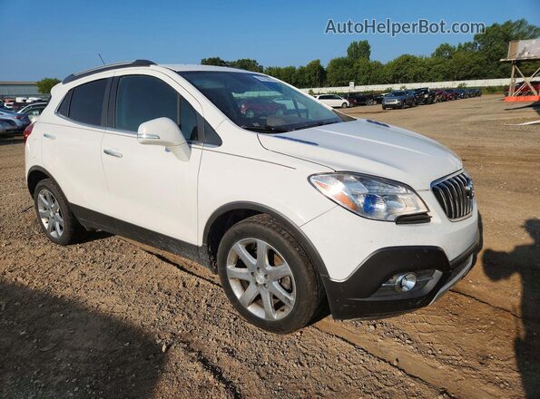 KL4CJCSB0GB538734 2016 BUICK ENCORE White Передня права чверть
