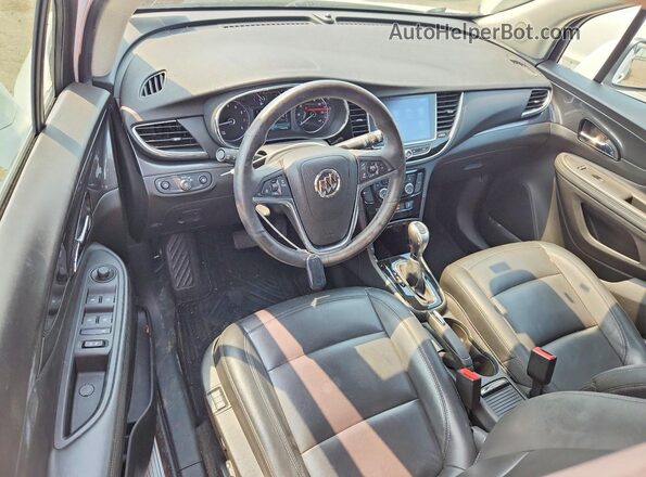 KL4CJCSB0HB206438 2017 BUICK ENCORE White Вид панелі приладів