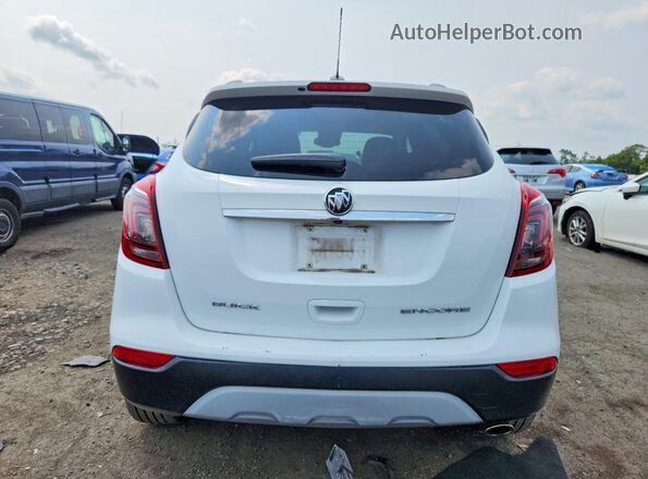 KL4CJCSB0HB206438 2017 BUICK ENCORE White Вид ззаду