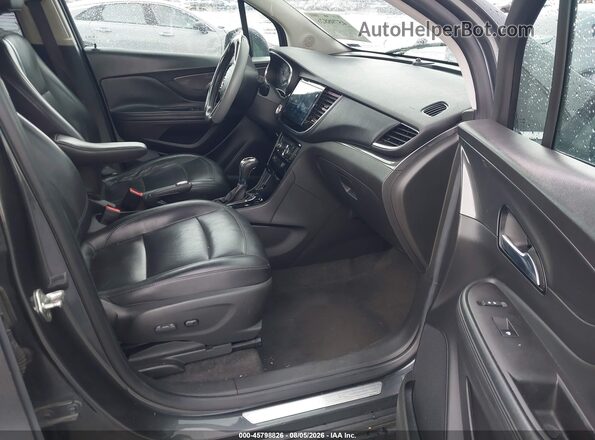 KL4CJCSB2HB007598 2017 BUICK ENCORE Gray Widok wnętrza z przodu