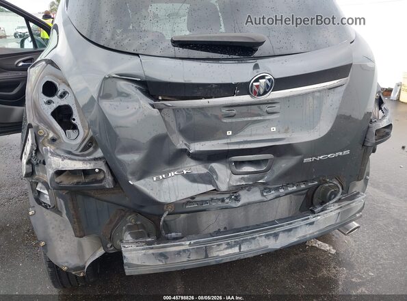 KL4CJCSB2HB007598 2017 BUICK ENCORE Gray Widok z przodu