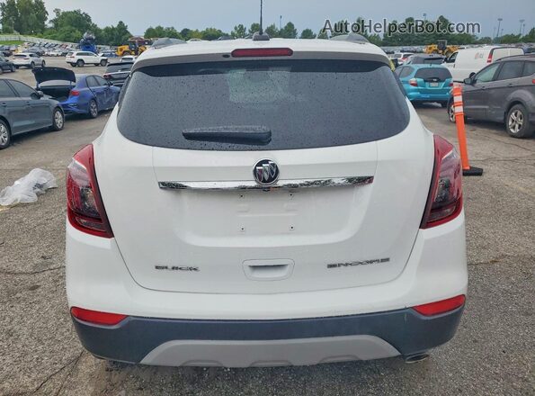 KL4CJCSB2HB007634 2017 BUICK ENCORE White Вид ззаду