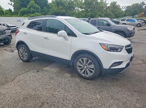 KL4CJCSB2HB007634 2017 BUICK ENCORE White Передня права чверть