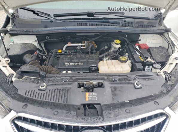 KL4CJCSB2HB007634 2017 BUICK ENCORE White Вид підкапотного простору