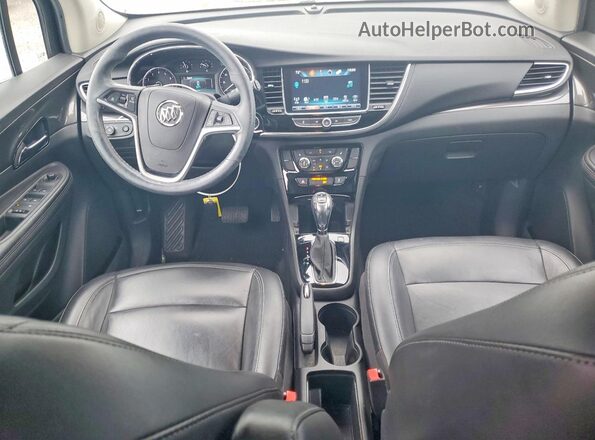 KL4CJCSB2HB007634 2017 BUICK ENCORE White Вид панелі приладів