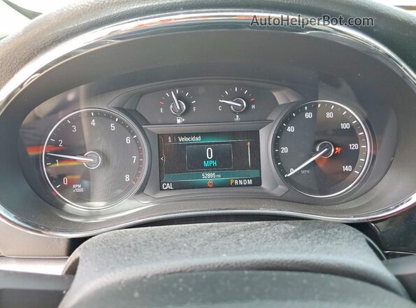 KL4CJCSB2HB043386 2017 BUICK ENCORE Gray ხელსაწყოთა პანელის ხედი