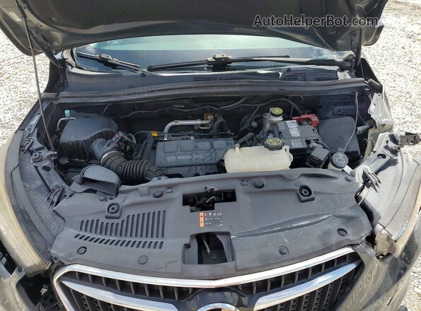 KL4CJCSB2HB043386 2017 BUICK ENCORE Gray ძრავის განყოფილების ხედი
