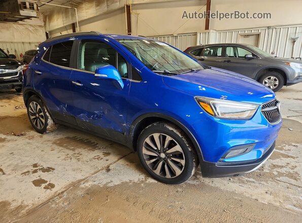 KL4CJCSB2JB547233 2018 BUICK ENCORE Blue Front right