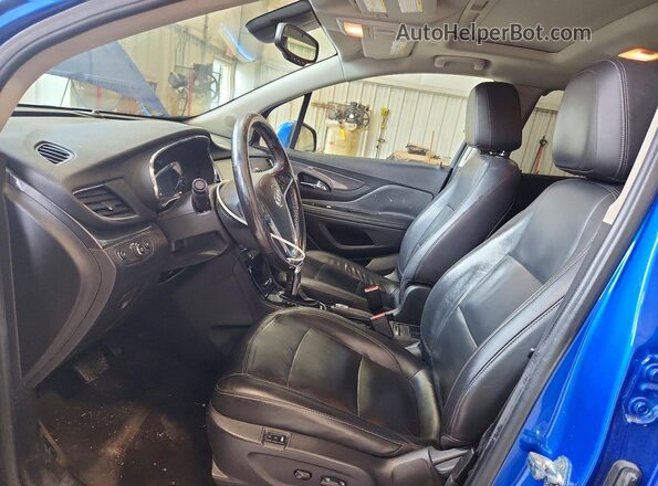 KL4CJCSB2JB547233 2018 BUICK ENCORE Blue Front interior view