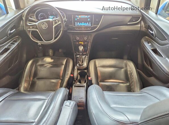 KL4CJCSB2JB547233 2018 BUICK ENCORE Blue Dashboard view