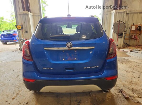 KL4CJCSB2JB547233 2018 BUICK ENCORE Blue Rear view