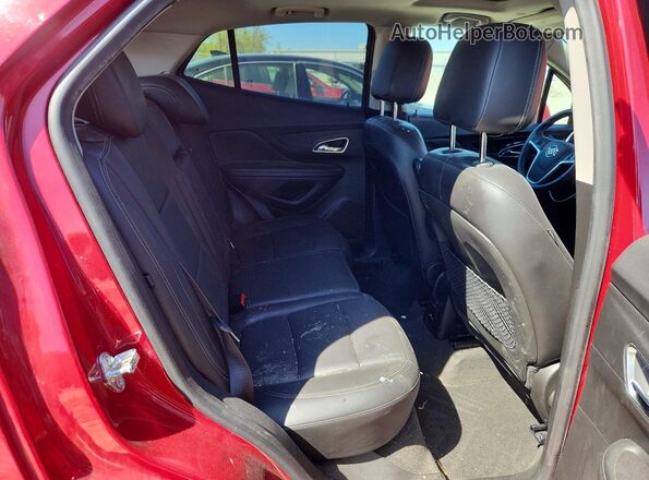 KL4CJCSB3GB578564 2016 BUICK ENCORE Red Widok tylnych siedzeń