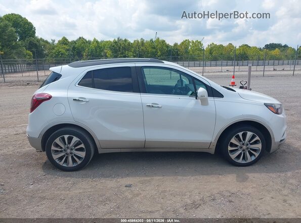 KL4CJCSB3HB007531 2017 BUICK ENCORE White Widok zestawu wskaźników