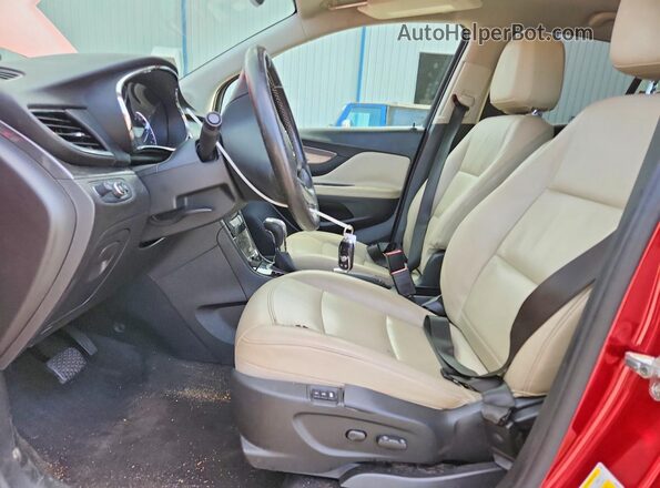KL4CJCSB4HB061128 2017 BUICK ENCORE Red Front interior view