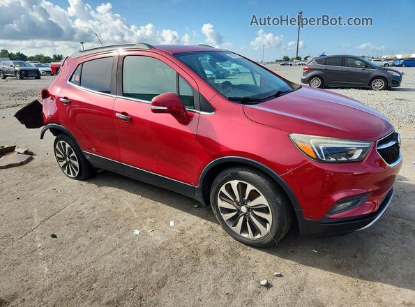 KL4CJCSB4HB061128 2017 BUICK ENCORE Red Front right