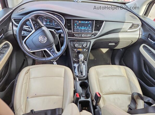 KL4CJCSB4HB061128 2017 BUICK ENCORE Red Dashboard view