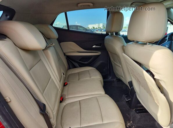 KL4CJCSB4HB061128 2017 BUICK ENCORE Red Rear interior view
