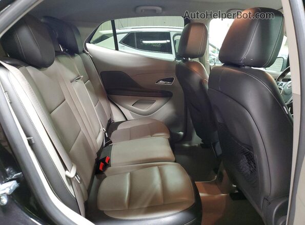 KL4CJCSB5GB647688 2016 BUICK ENCORE Silver Вид задніх сидінь